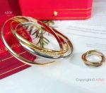High Quality Copy Cartier Trinity de Bracelet and Ring Set
